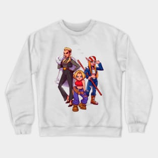 The Queen Of Fighters Special Team Crewneck Sweatshirt